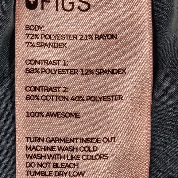 Figs SZ 4XL/P PO# 4221 Zamora Jogger Professional Medical Scrubs - Picture 3 of 14